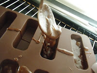 chocolate Tupperware silicone brownie mould