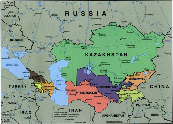 Central Asia: August 2010