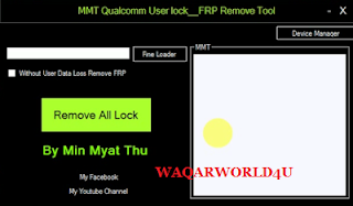 MMT Qualcomm Tool Remove Frp And User Lock All Qualcomm