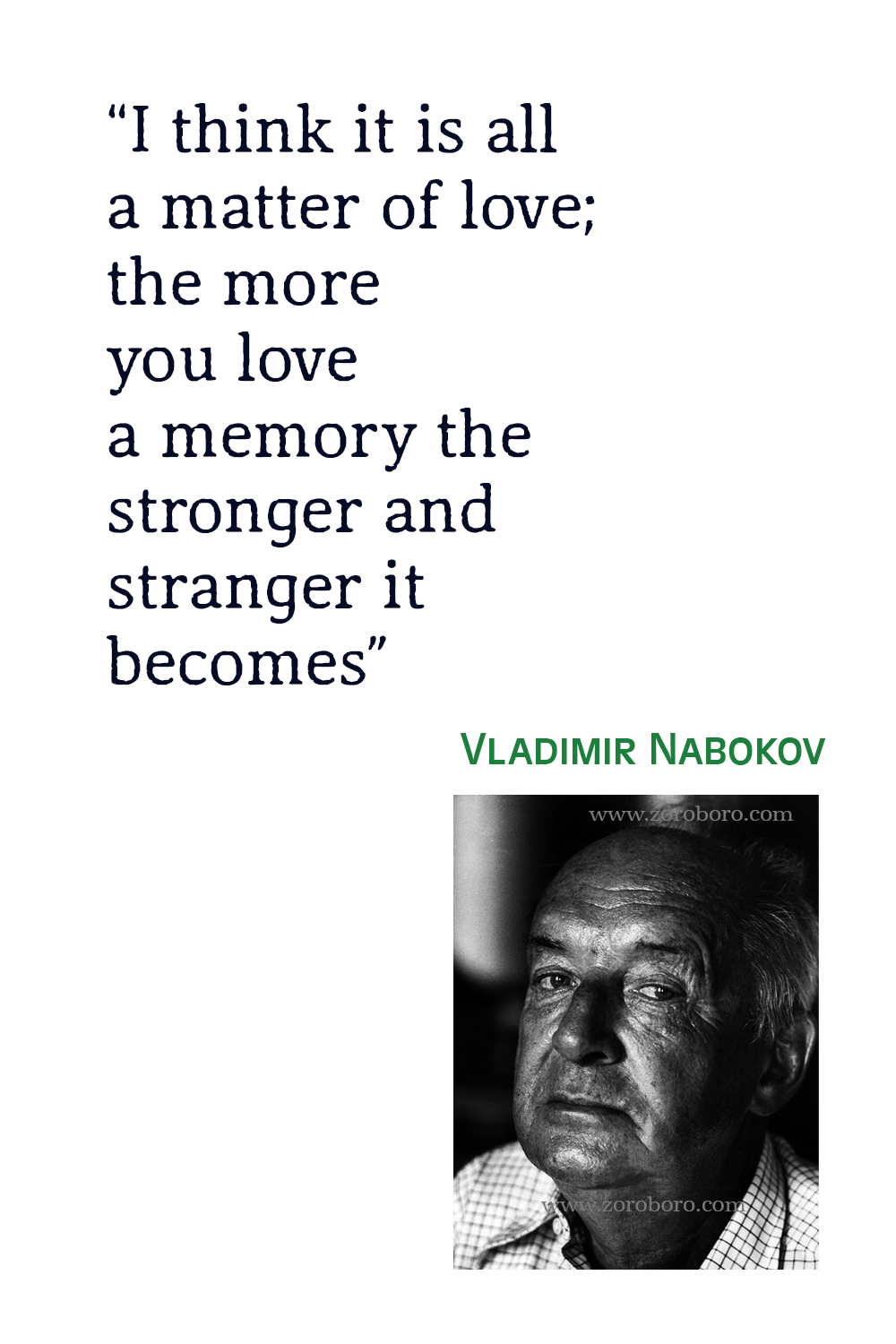 Vladimir Nabokov Quotes, Vladimir Nabokov Lolita Quotes, Vladimir Nabokov Books, Vladimir Nabokov Pale Fire, Vladimir Nabokov Poems, Poetry.
