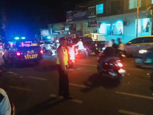 Cegah kerawanan kamtibmas, Blue Light Patrol dilaksanakan guna menciptakan situasi aman dan konnduisf. 