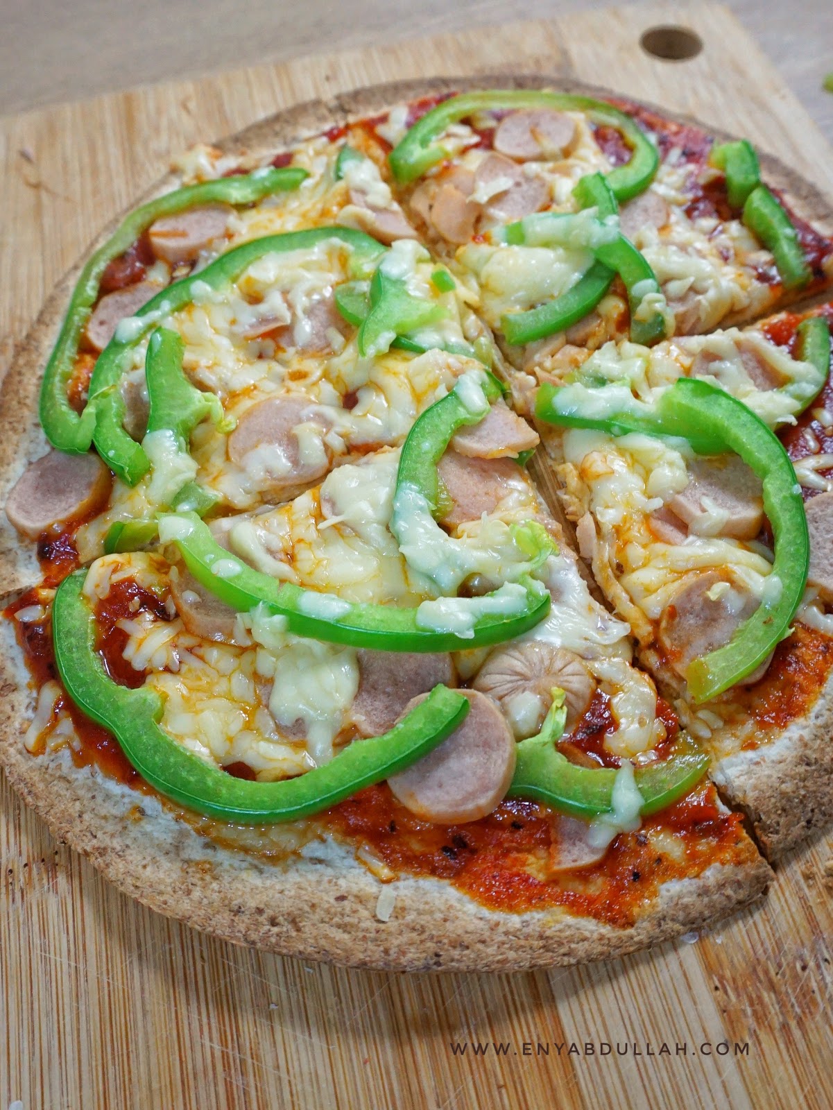 Pizza Tak Perlu Uli Doh!  EnyAbdullah.Com