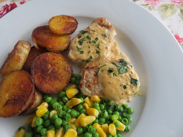 Pork Medallions with Creamy Dijon Sauce