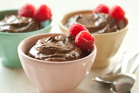 Chocolate pudding without added sugars or fats!