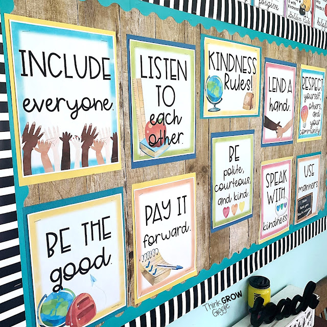 positive bulletin board idea kindness be kind display
