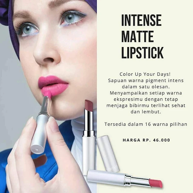 Indah Menawan, Intense Matte Lipstick Moga cocok buat Bibirmu Lho