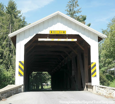 Forry's Mill Covered Bridge in Lancaster County, Pennsylvania