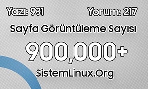 SistemLinux Sayfa Görüntüleme Sayısı