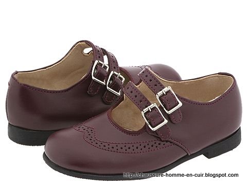 Chaussure homme en cuir:en-635453