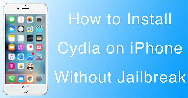 install i jailbreak iphone on how without or iPad Cydia Install on iPhone to How Jailbreak