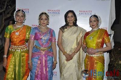 Vidya Balan, Hema & Esha Deol grace Namastey America Launch