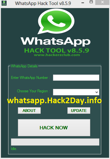 2014 WhatsApp Spy Hack Tool free Download