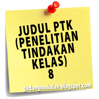 contoh judul ptk