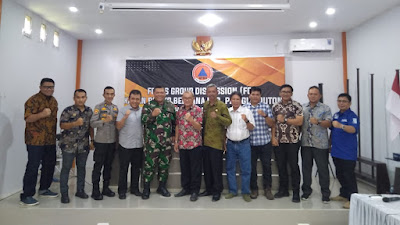 BPBD Mengelar Kegiatan FGD I, Kajian Risiko Bencana Kabupaten Parigi Moutong Tahun 2023-2027