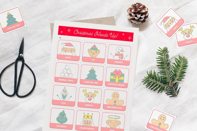 How to Have a Fun Christmas Game Night at Home - with free printables