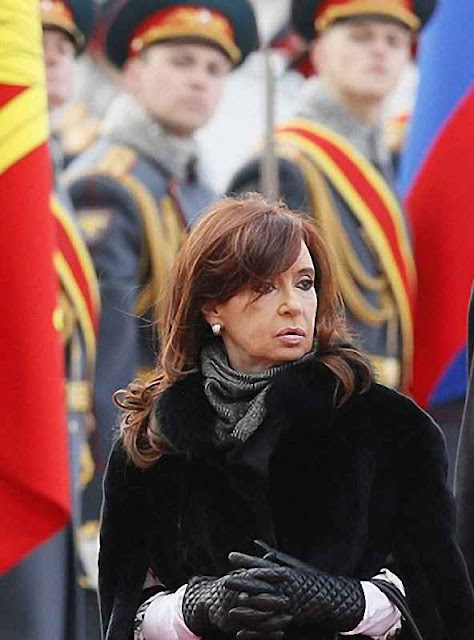 Cristina Kirchner em Moscou