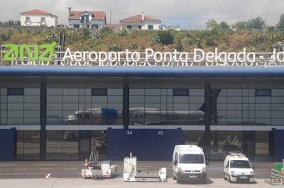 Fotografia do aeroporto de Ponta Delgada