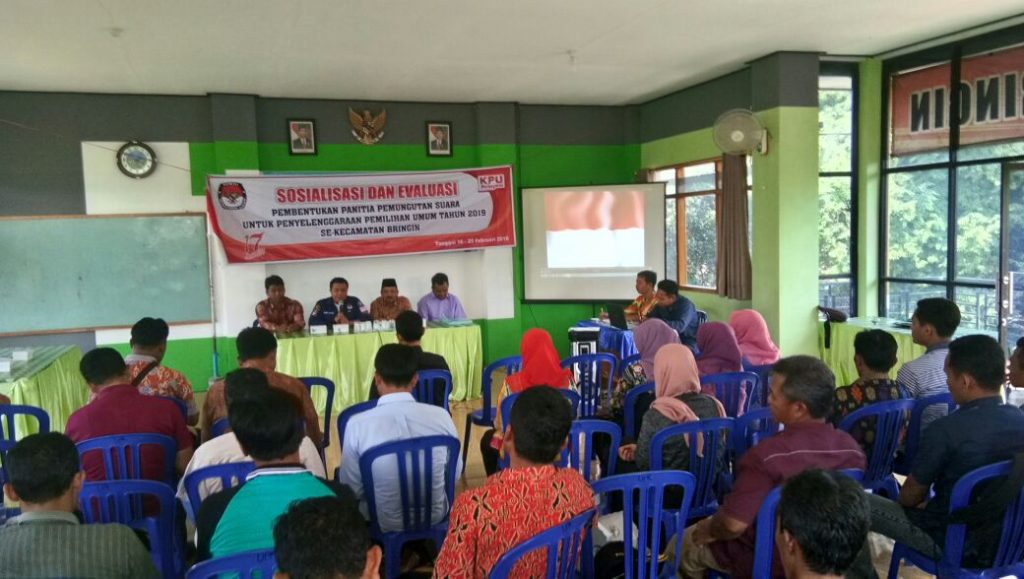 KATA SAMBUTAN RAPAT PENGARAHAN PEMILU - klikharry