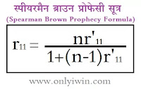 Spearman-Brown-Prophecy-Formula