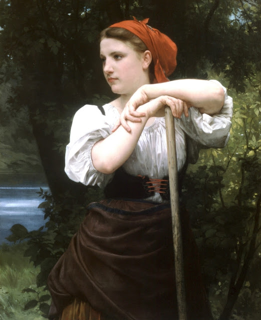 William Adolphe Bouguereau, Bouguereau,genre painting