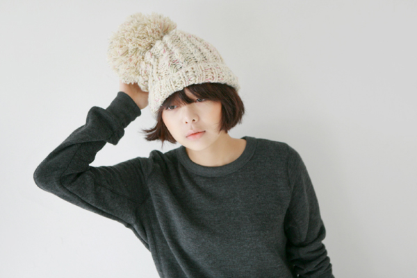 smoky alica korean fashion wool hat