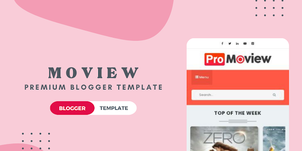 Download Moview: The Premium Blogger Template for FREE