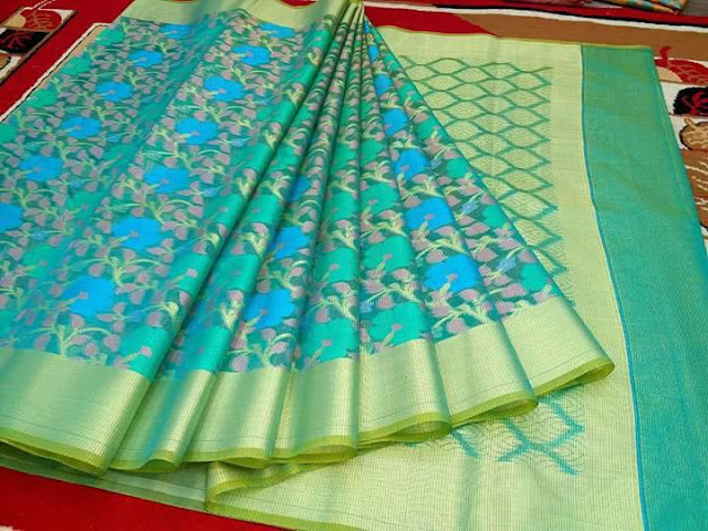 Banarasi Kora Silk Saree