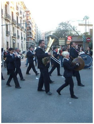 Els músics, una part molt important de la festa de les Falles (Francesc Arnau i Chinchilla)