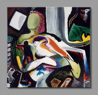 pintura burity- iemanjá