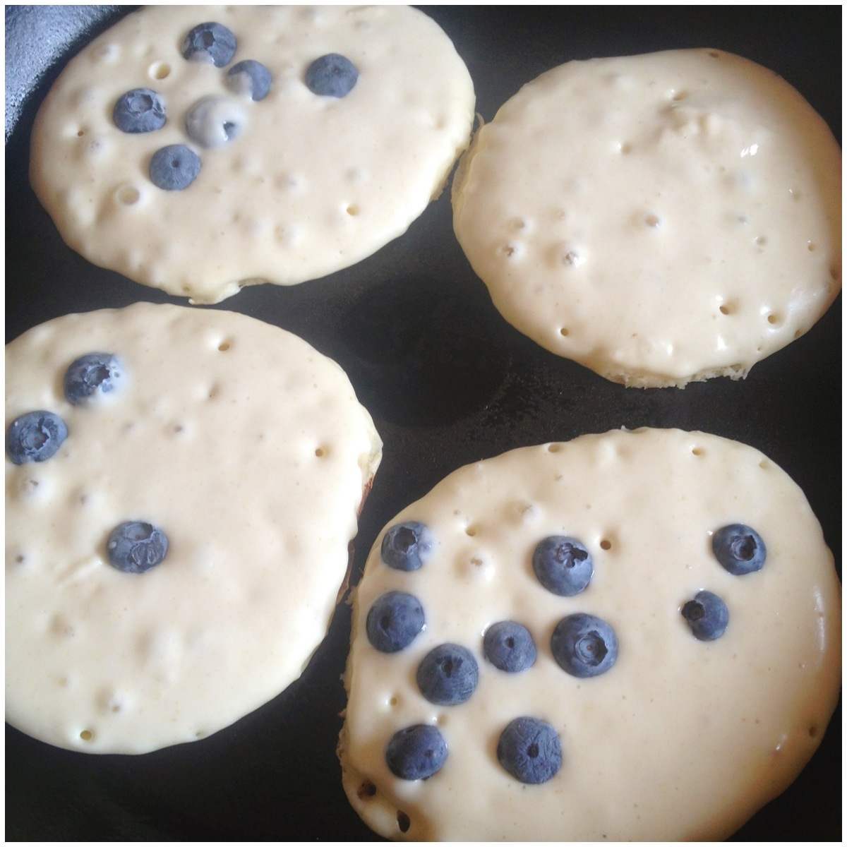 Blueberry make pancakes how with no to sugar pancakes thicker added  your