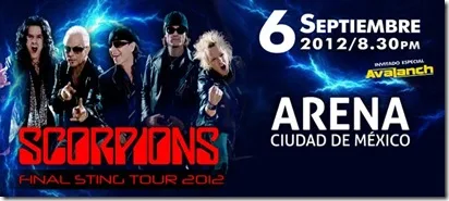 scorpions en mexico 2012