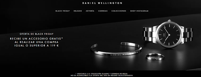 Daniel Wellington Black Friday 2020