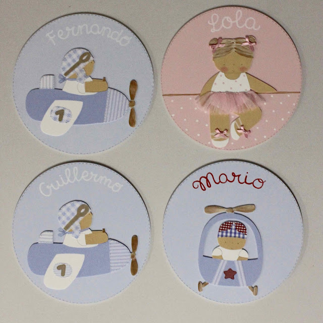 placas de puerta personalizadas infantiles