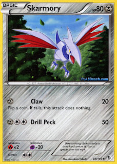 Skarmory Boundaries Crossed Pokemon Card