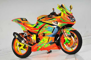 Foto Dan Gambar Modifikasi Kawasaki Ninja 250 Menginspirasi Banget Terbaru 2017