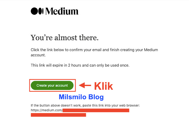 .cara daftar akun medium, cara membuat akun medium