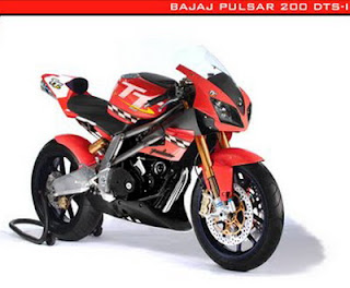 Motor cycle Bajaj Pulsar 200 DTS-I TT
