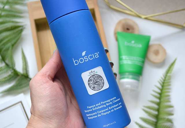 Boscia Papaya and Pomegranate Enzyme Exfoliating Body Cleanser