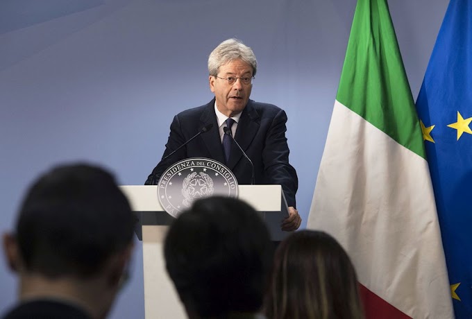 Gentiloni: "L'Italia ha fatto passi in avanti sul tema dei migranti"