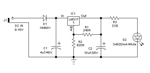 Circuit Project: LED workbench lighting 