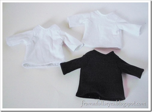 T-shirt pattern and tutorial for a MSD boy ball jointed doll
