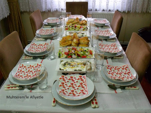 iftar masası menü önerisi