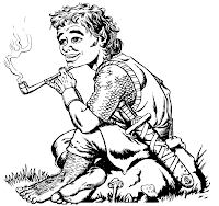 Old School D&D Halfling Art