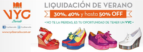 descuentos zapatos sandalias 2013 VYC Barcelo