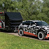 Audi E-Tron Prototype has been spotted towing the Vision Gran Turismo to Worthersee