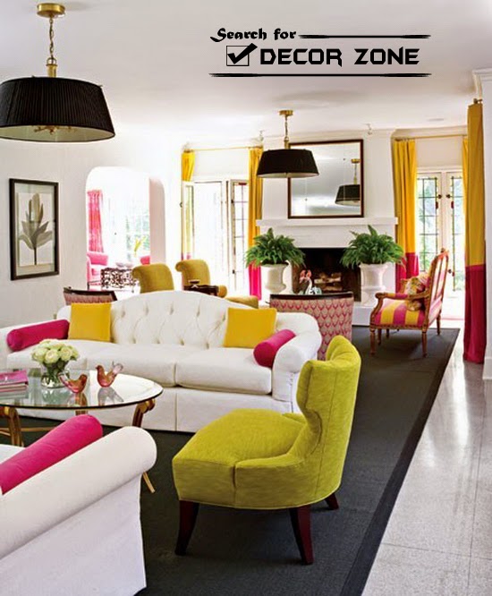 25 living room decorating ideas in bright colors