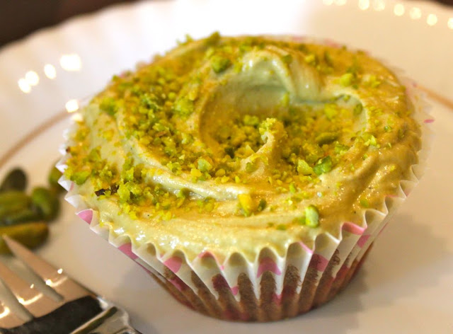 Pistachio paste, pistachio butter frosting