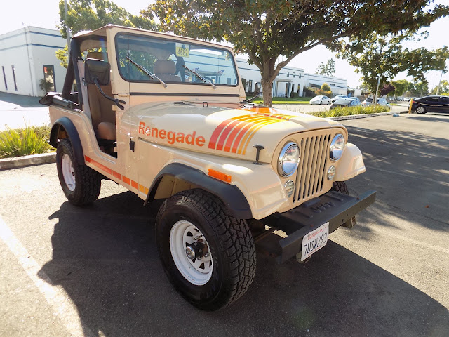 1983 Jeep CJ-5--After work was completed at Almost Everything Autobody