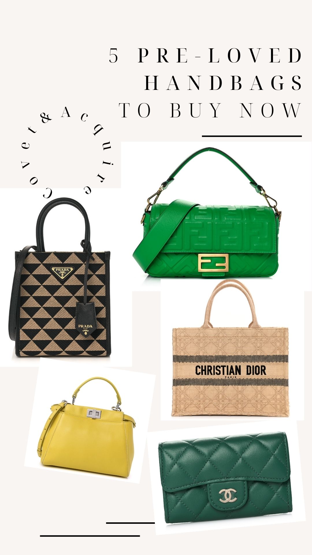 5 best pre-loved designer bags of the week — Covet & Acquire