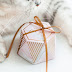 Door Gift / Candy Packaging Box*Hexagon Marble (10 pcs) (WF005)